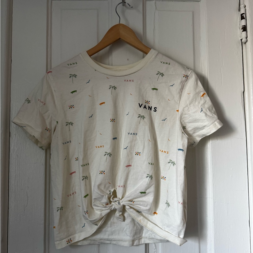 Vans Cream Graphic T-Shirt